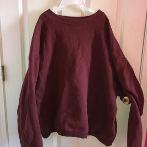 VINTAGE MAROON CHAMPION CREWNECK!!
